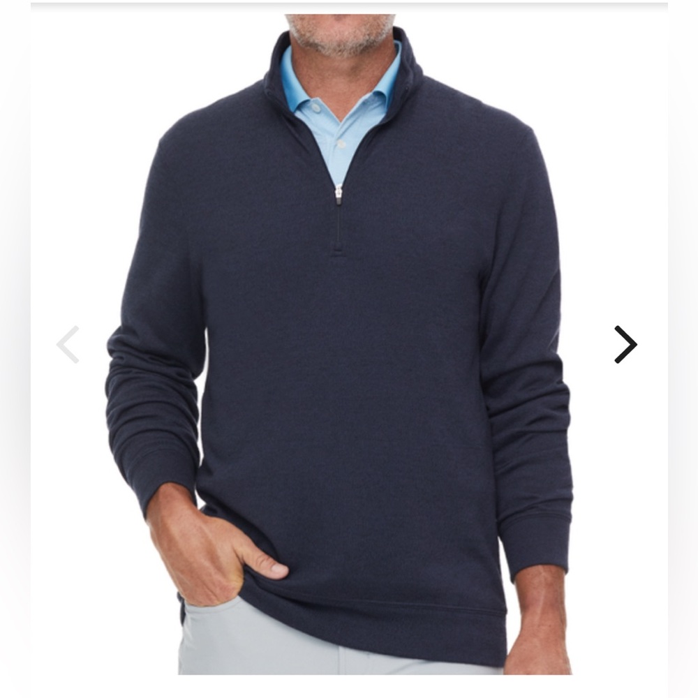 Dunning Golf Men’s Golf quarter zip fleece pullover